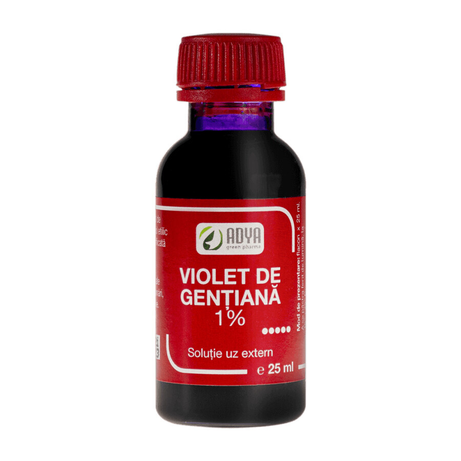 Gentiaanviolet 1% 25ml Adya Green