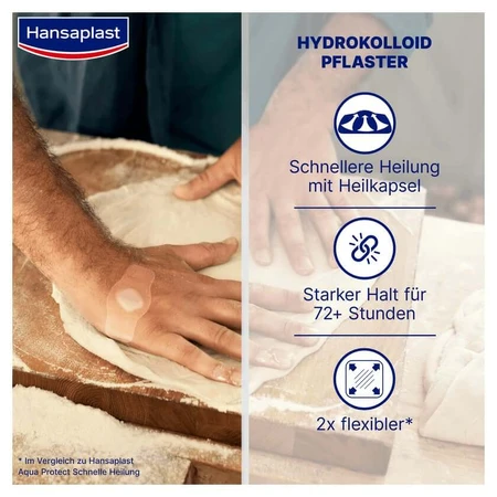 Hansaplast Zweite Haut Schutz Pflaster 6 St