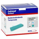 Cutimed Sorbact Tamponades 2x50 cm 24 pcs.
