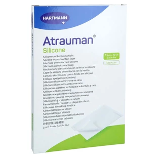 Atrauman Silicone Steriel 7,5x10 Cm Kompressen 5 stuks.