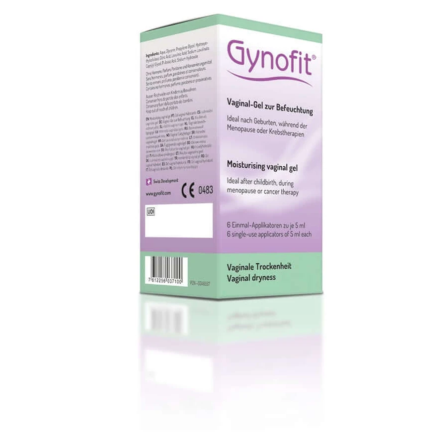 Gynofit vaginal gel for moisturizing 6X5 ml