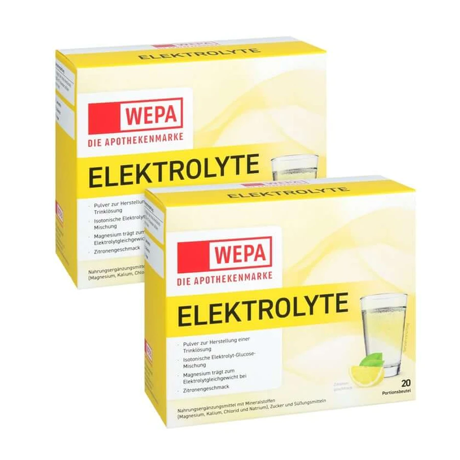 Wepa Electrolyte Powder Citr. Podwójne opakowanie 2X20X5,6 g: ceny i cechy
