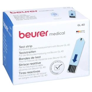 Bandelettes de test de glycémie Beurer GL40 50 pcs.