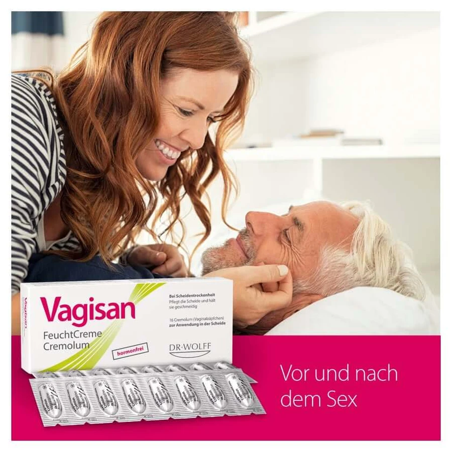 Vagisan Vochtinbrengende Crème Cremolum 2X16 st.