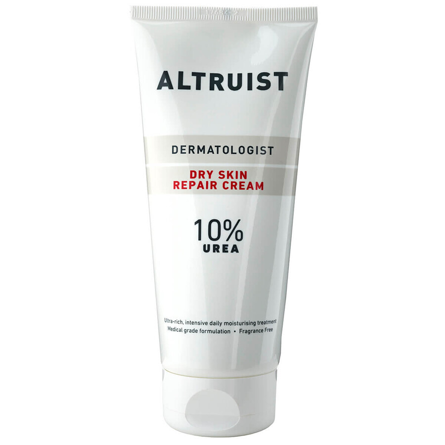 Crema dermatologica reparatoare pentru piele uscata cu 10% uree, 200 ml, Altruist