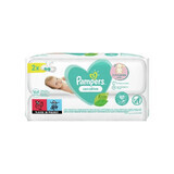 Pampers Sensitive Duo wet wipes, 2x52 pcs