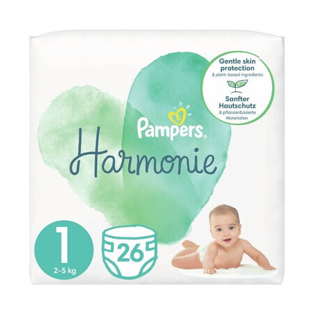 Pampers Harmonie 1, 2-5kg (26)