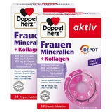 DH Frauen Mineralien + Kollagen Depot 2X30 St