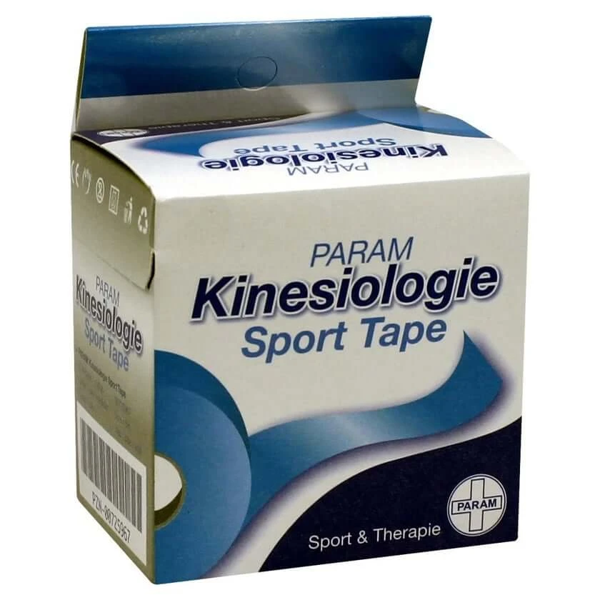 Kinesiologie sport tape 5 cmx5 m blauw 1 stuk