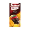 Dark chocolate with mango sugar and gluten free 75g TORRAS