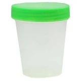 Urine beaker with screw cap single pack 1 pc