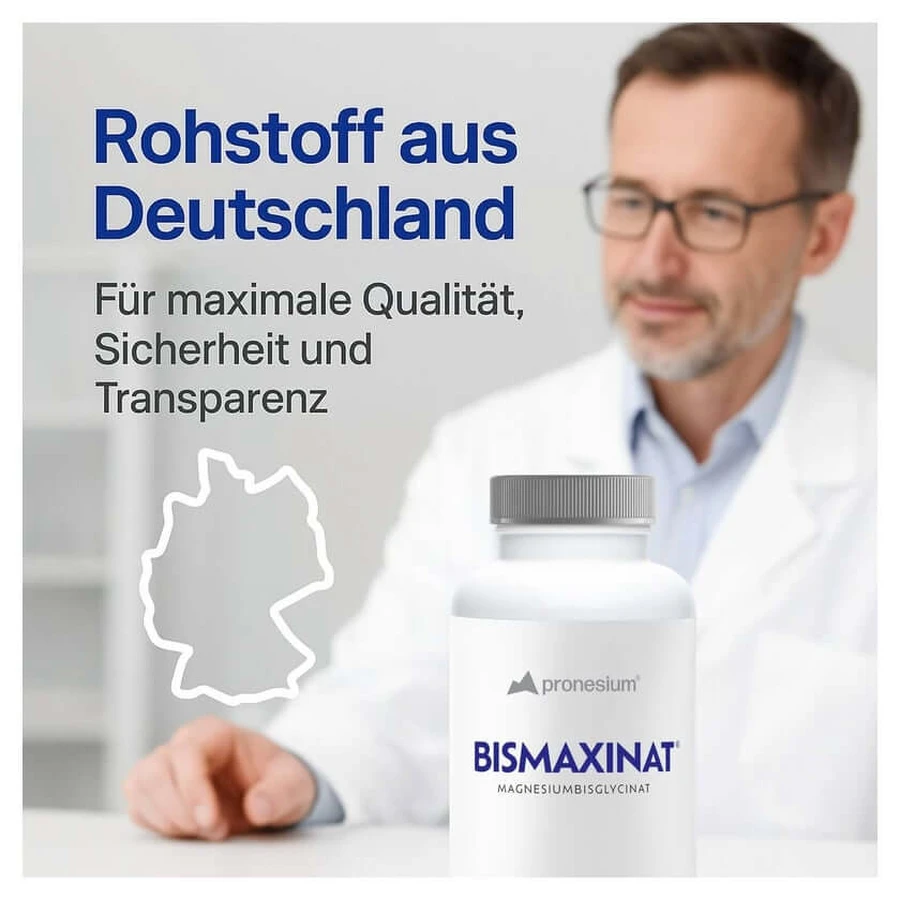 BISMAXINAT® Magnesium bisglycimate - glicynian magnezu w kapsułkach 2x200 kapsułek: ceny i cechy