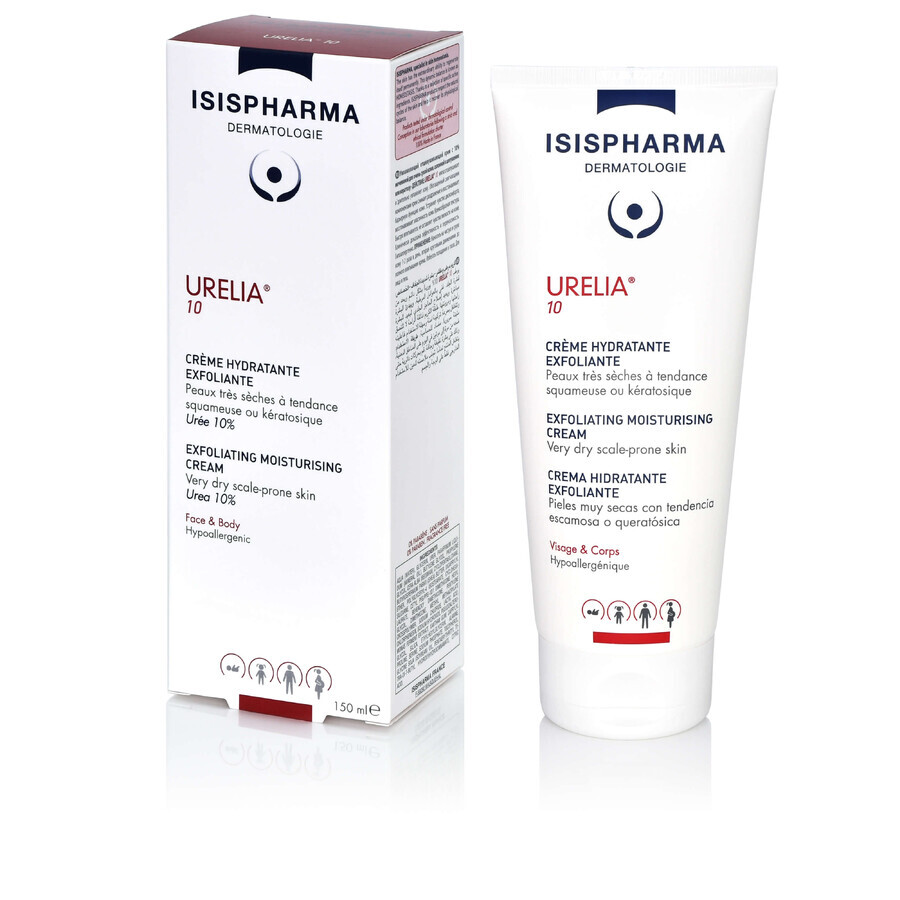 Urelia 10 weichmachende Creme, 150 ml, IsisPharma