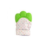 Coccorito simple teething glove - green