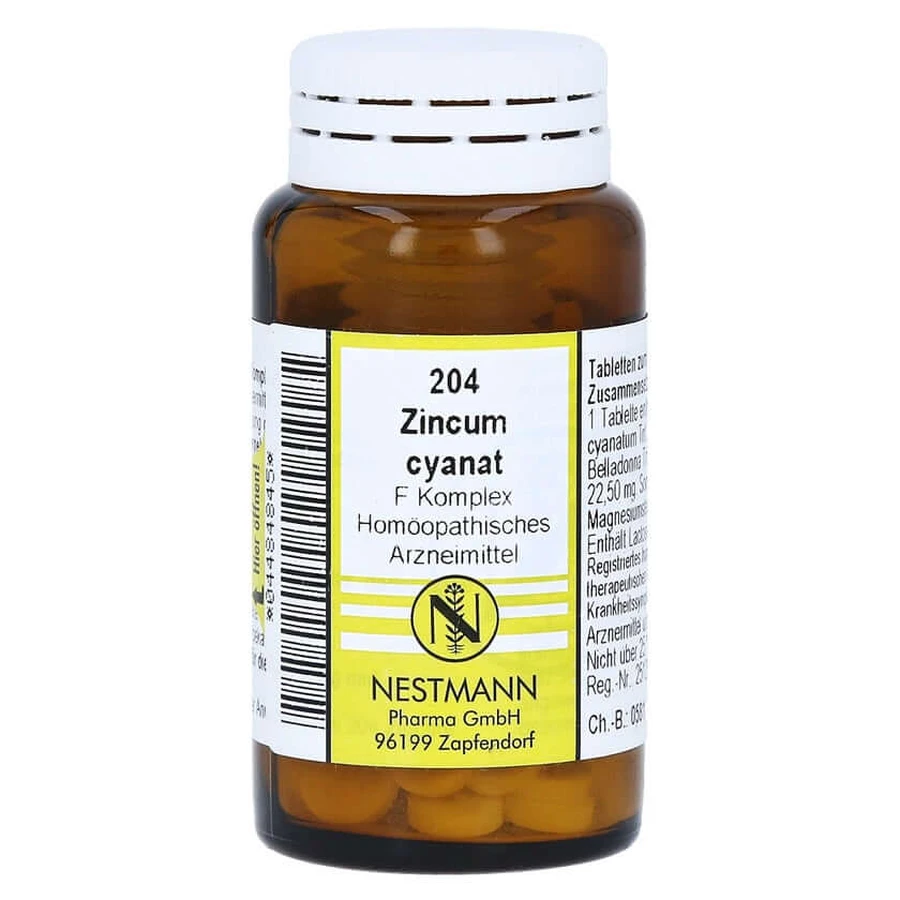 Zincum Cyanatum F Complex No.204 Tablet 120 St