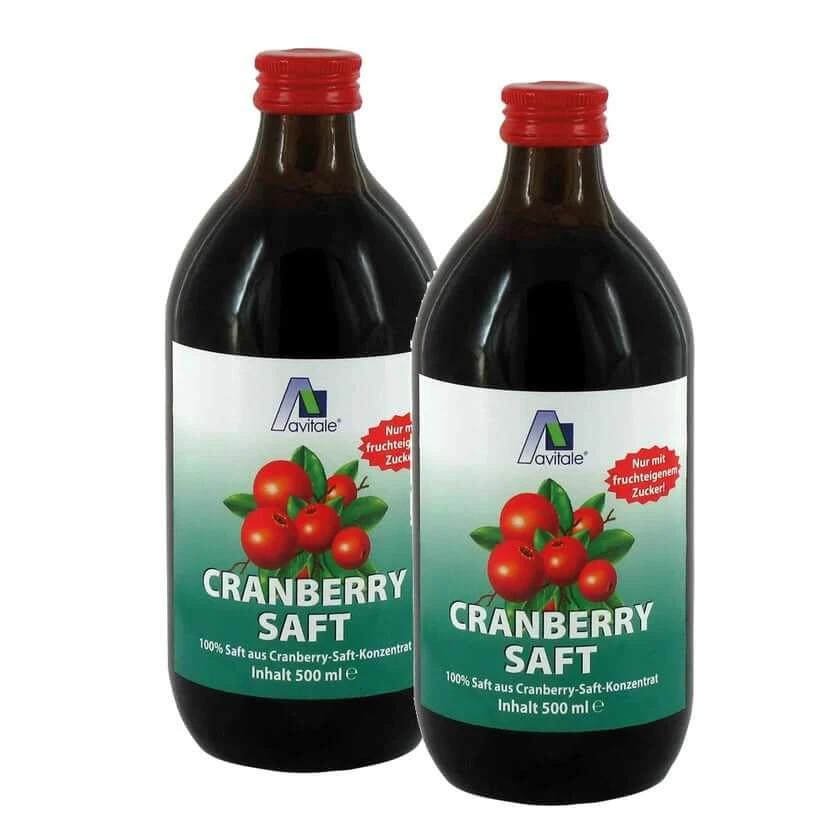 Avitale Veenbessensap Dubbelpak 2X500 ml