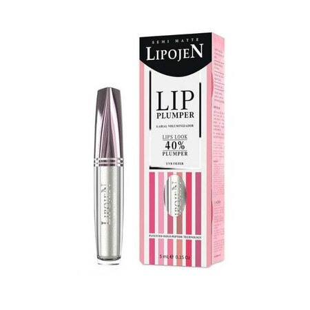 Flüssiger Lippenstift Nr. 1, Kristallklar, Lipojen