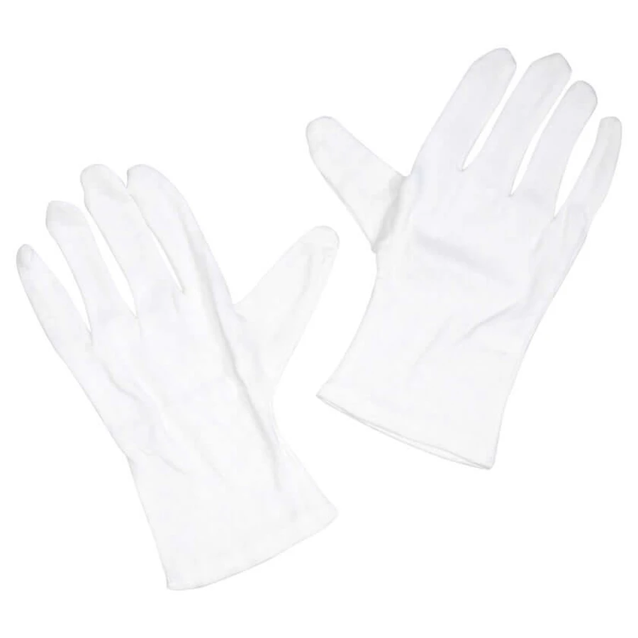 Guantes de algodón talla 3 para niños 2 uds.