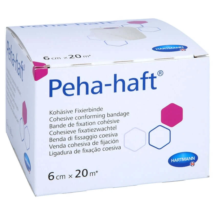 Peha-haft fixatieverband Latexvrij 6 cmx20 1 st
