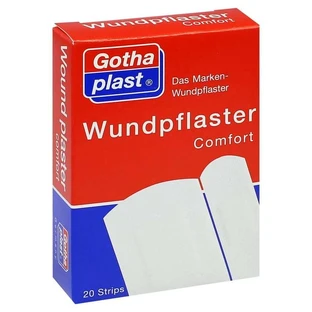 Gothaplast Plaster na rany comfort 2 rozmiary 20 szt.