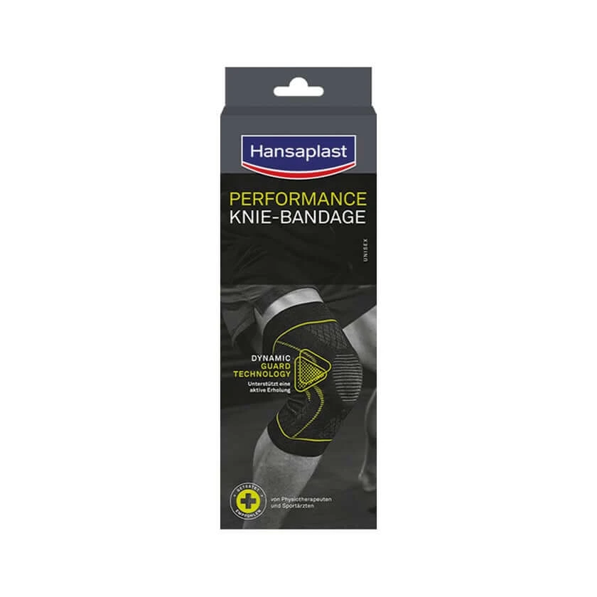 Hansaplast Performance kniebandage L/XL 1 stuk