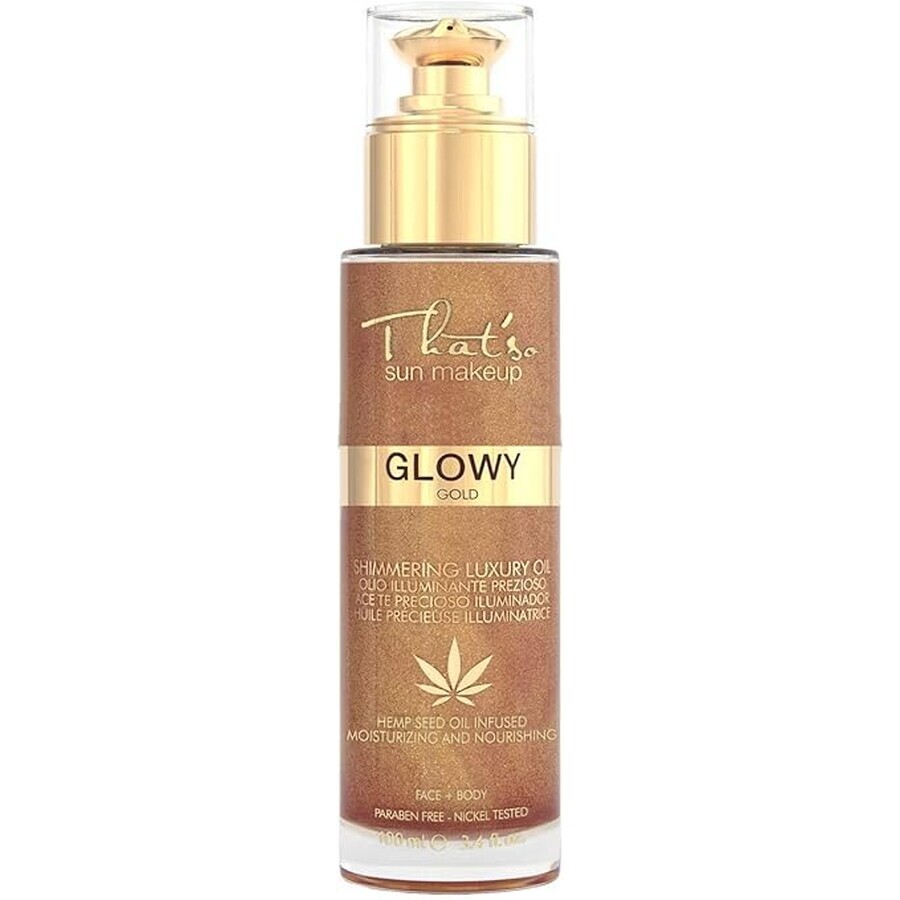 Zelfbruinende olie, Glowy Gold x 100ml, Dat zo