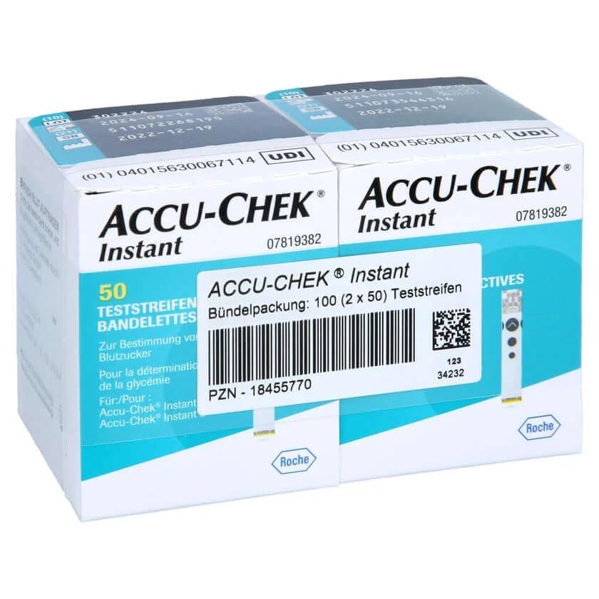 Accu-chek Instant Test Strips 2X50 stuks
