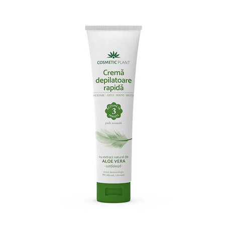 Crema depilatoare rapida cu extract de aloe vera 150ml