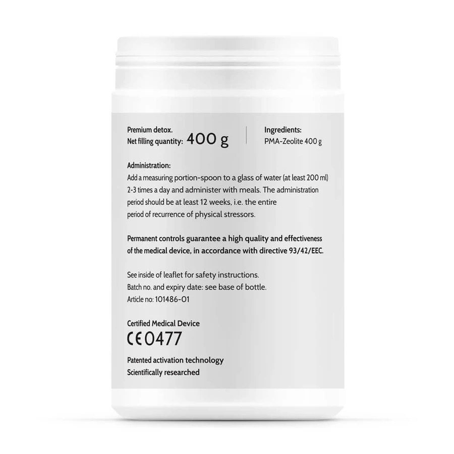 Zeolit Spectrum, 400 g, Novo Biomedics