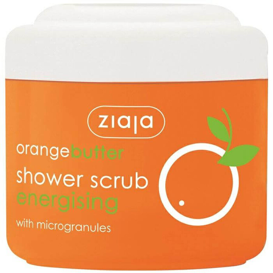 Exfoliërende douchecrème met sinaasappelboter, 200 ml, Ziaja