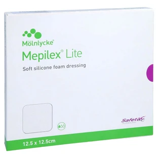 Mepilex Lite schuimverband 12,5 x 12,5 cm steriel 5 st.