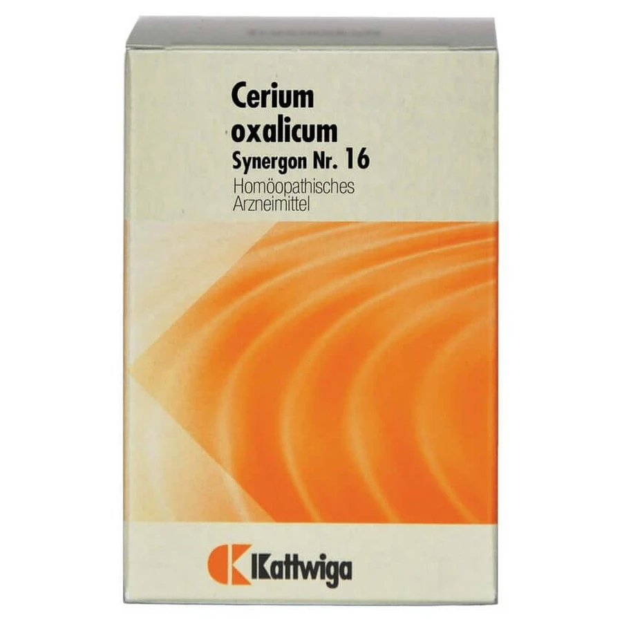Synergon Complex 16 Cerium oxalicum Tabl 200 St: ceny i cechy