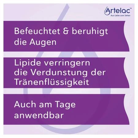 Artelac Nighttime Gel Ooggel - Hydraterende verzorging voor de nacht 1X10 g
