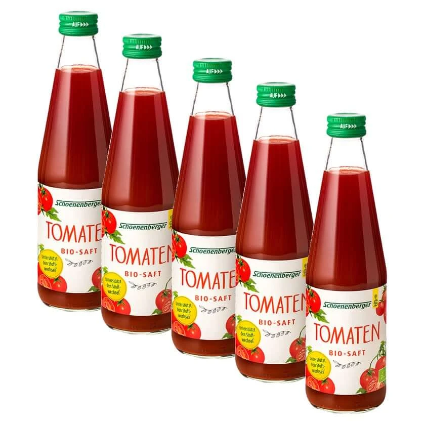 Tomaat SAFT Bio Schoenenberger 5X330 ml