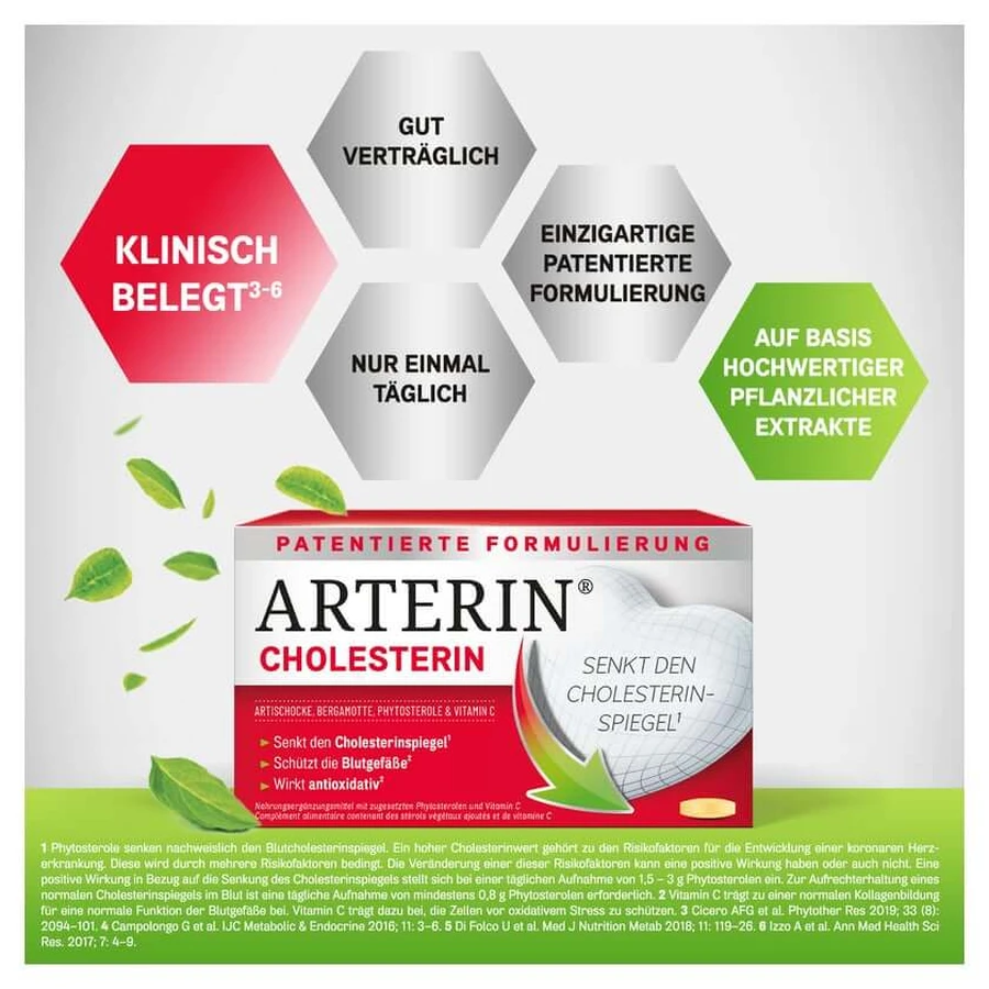 Arterin Cholesterol Tabletten 30 St
