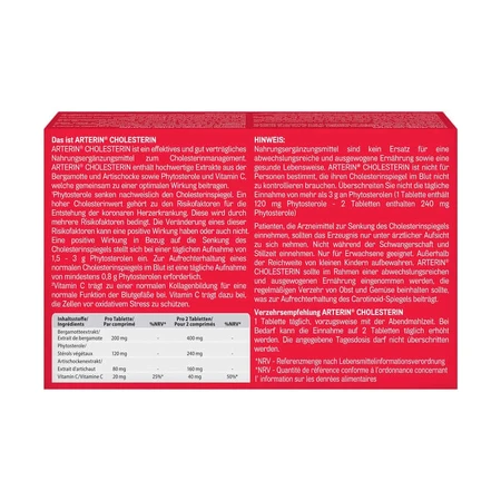 Arterin Cholesterol Tabletten 30 St