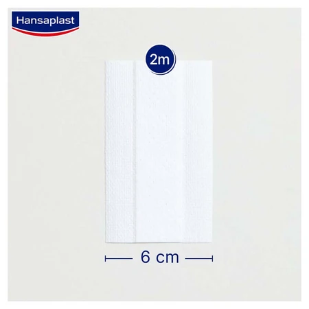 Hansaplast Sensitive pleister 2m x 6cm 1 st