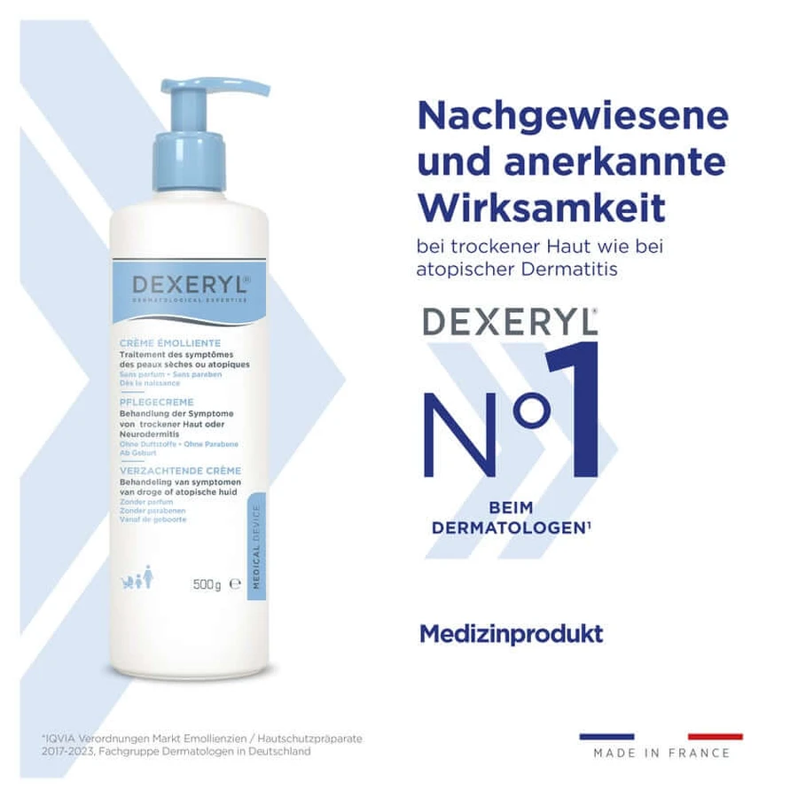 DEXERYL Pflegecreme Dreierpack 3X500 g
