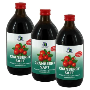 Avitale Veenbessensap 3X500 ml