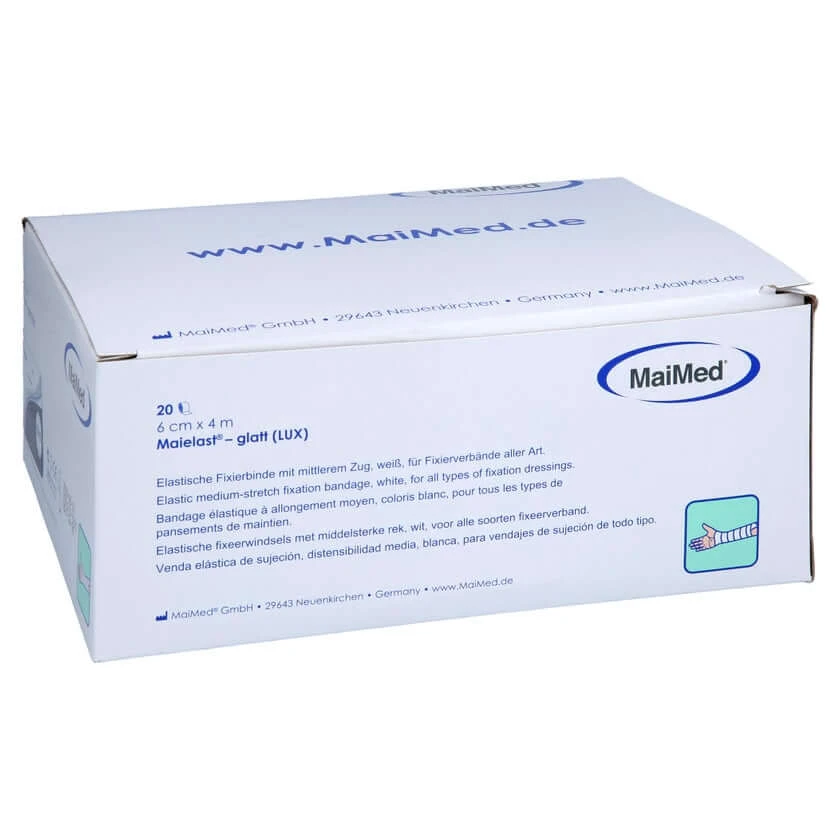 Elastisch fixatieverband 6 cmx4 m in cello 20 st.
