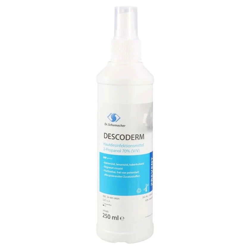 Descoderm alcohol hand- en huiddesinfectiemiddel 250 ml