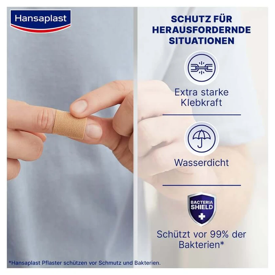 Hansaplast Extra Robust Pflaster 16 St