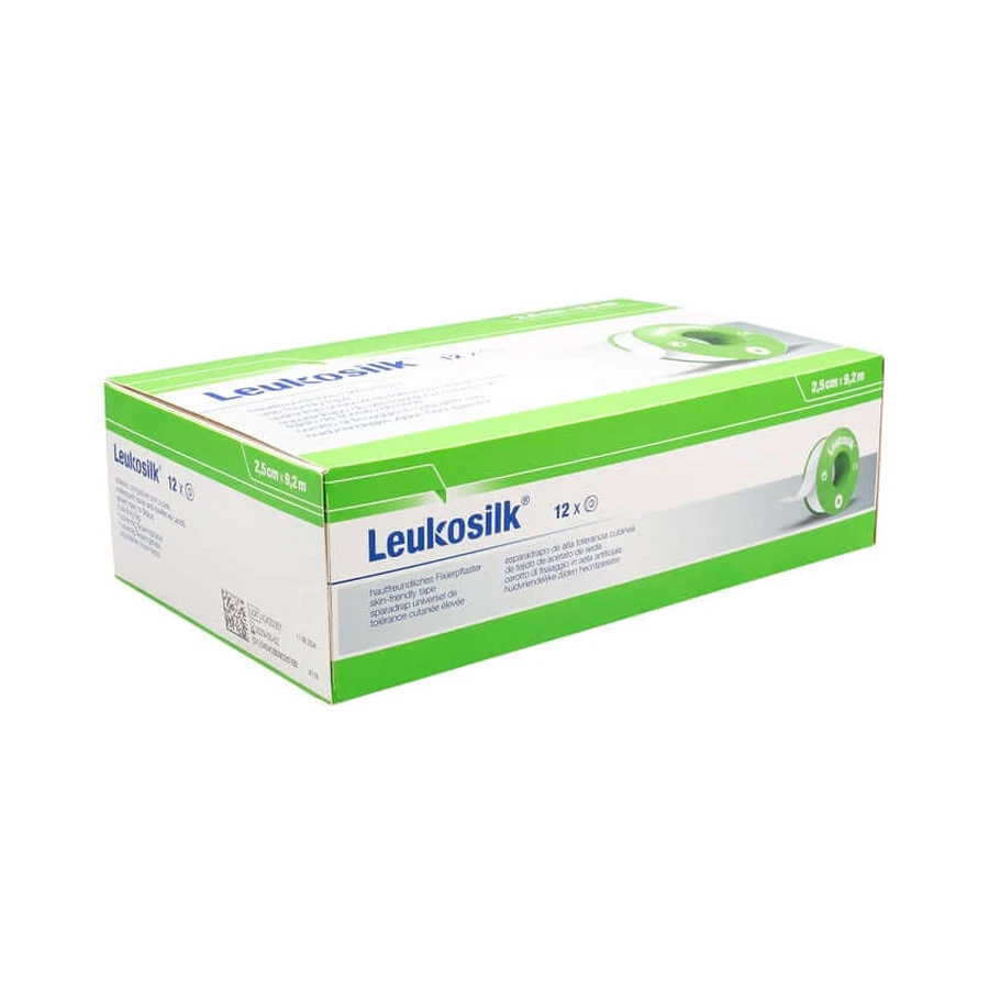 Leukosilk 2,5 Cmx9,2 M 12 uds.