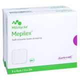 Mepilex 5x5 cm foamverband 10 stuks.