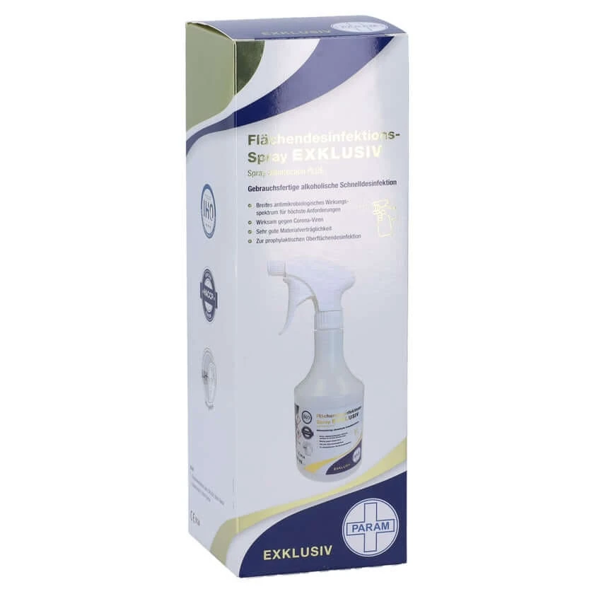Desinfecterende spray voor oppervlakken Exclusief Param 500 ml