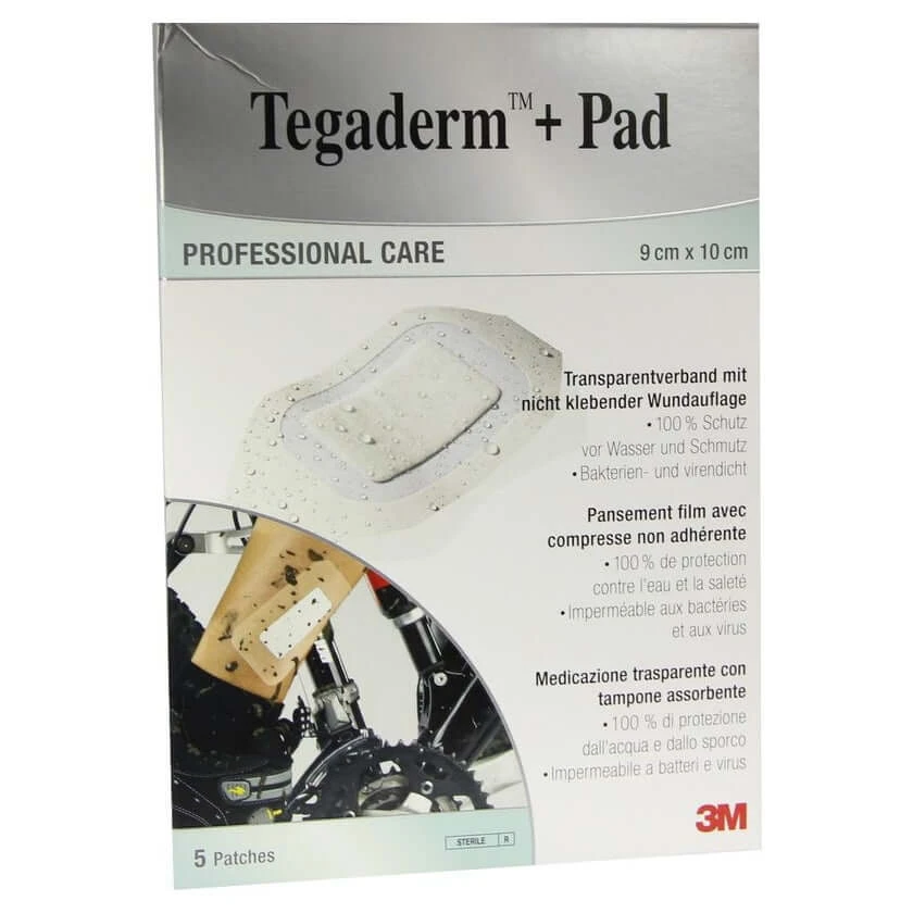 Tegaderm 3M Plus kompres 9x10 cm gebruiksklaar verband 5 st.