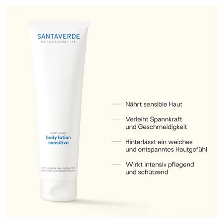 SANTAVERDE aloe vera body lotion sensitive 150 ml