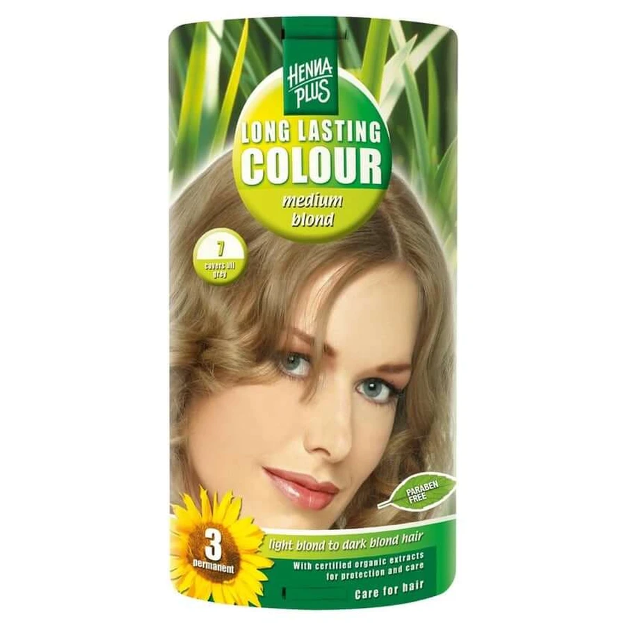 Hennaplus Rubio medio de larga duración 100 ml
