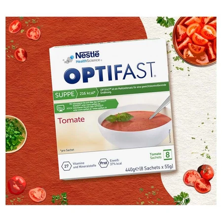 OPTIFAST Sopa de Tomate 8X55 g