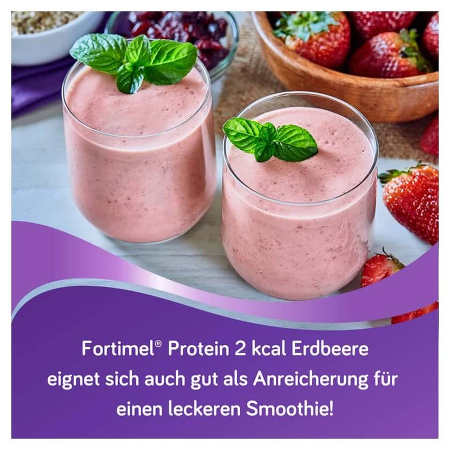 Fortimel Protein 2 kcal Erdbeere 4X200 ml